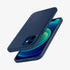 ACS01612 - iPhone 12 Pro Max Case Thin Fit in black showing the back